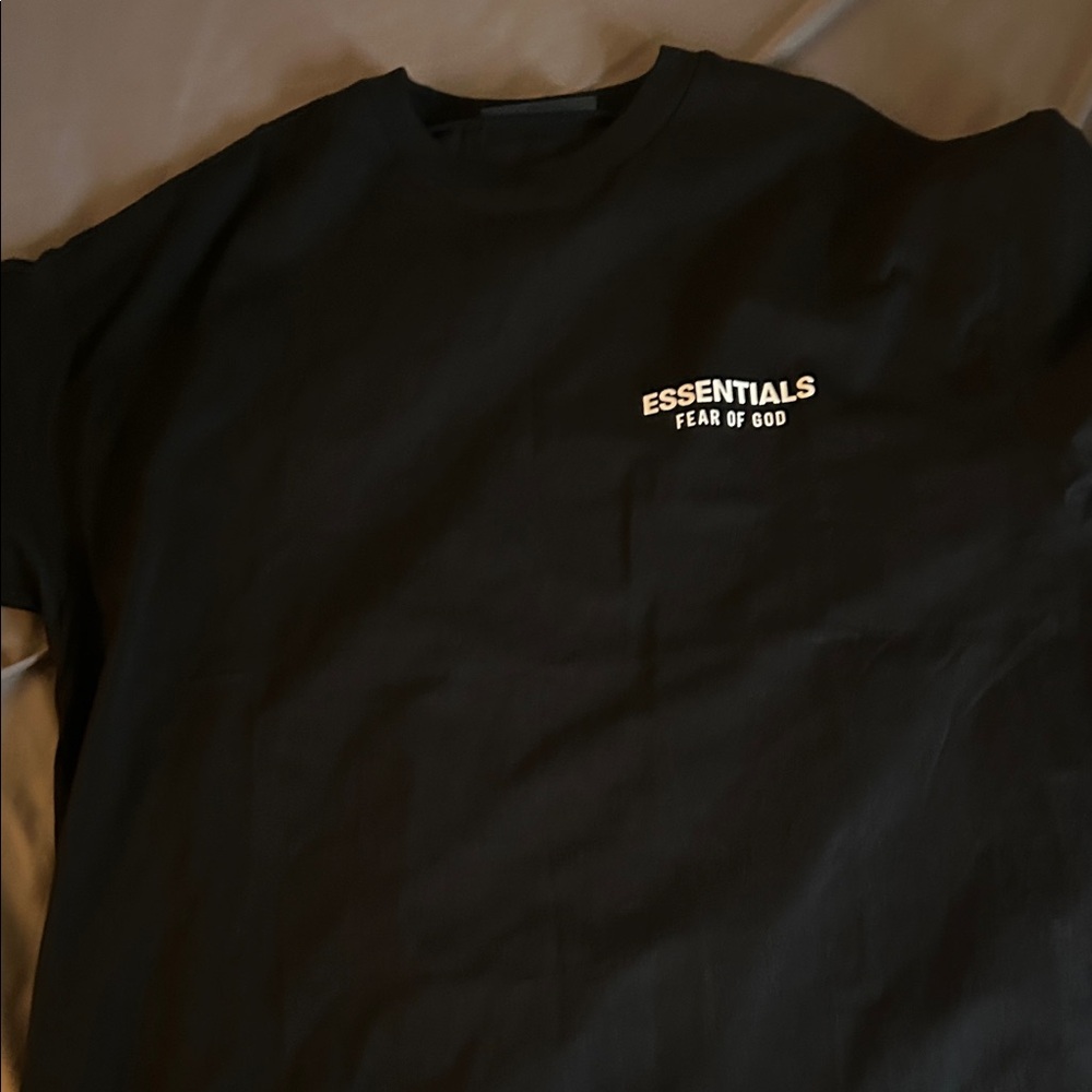 Essentials Black Short Sleeve Tee